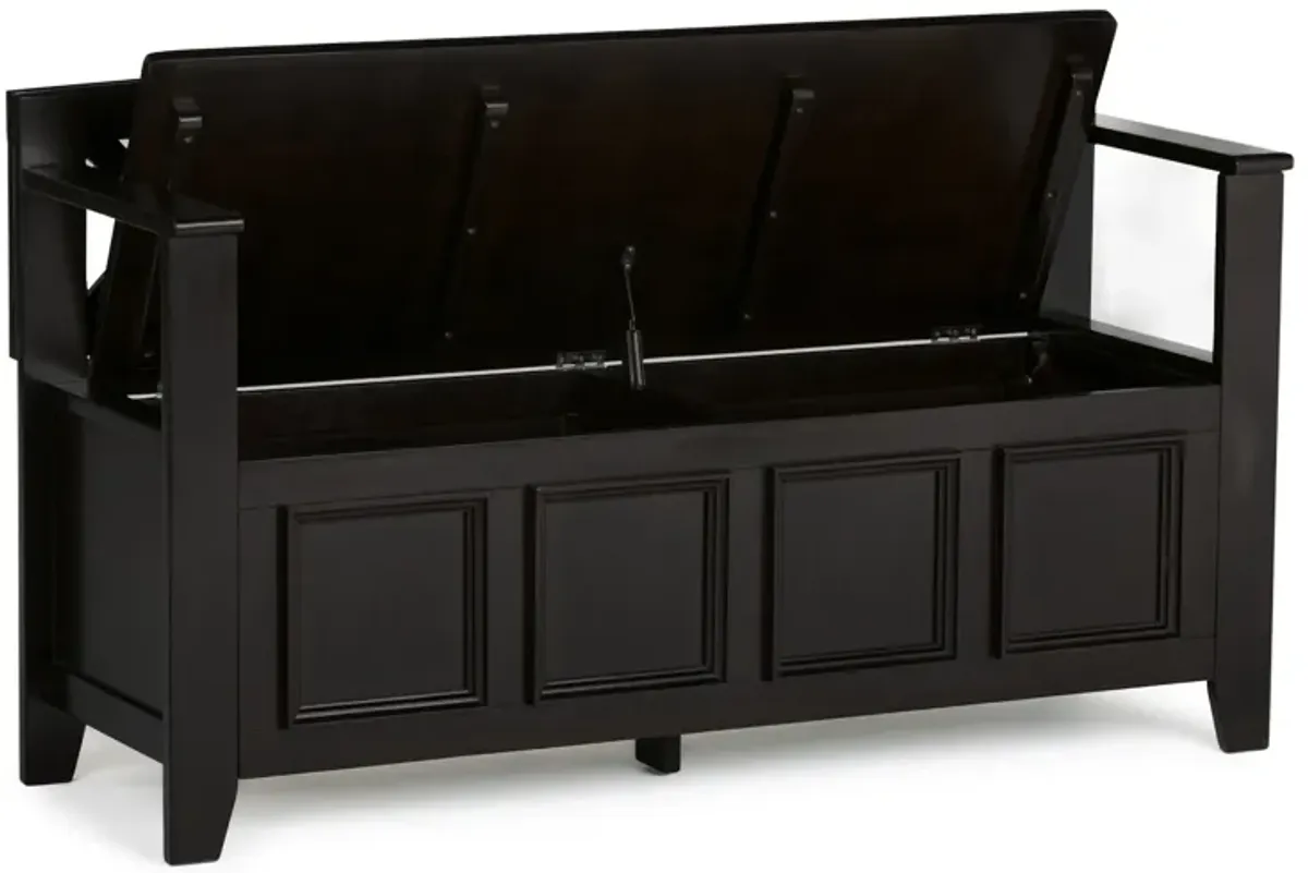 Amherst 48-inch Storage Bench and 36-inch Cabinet