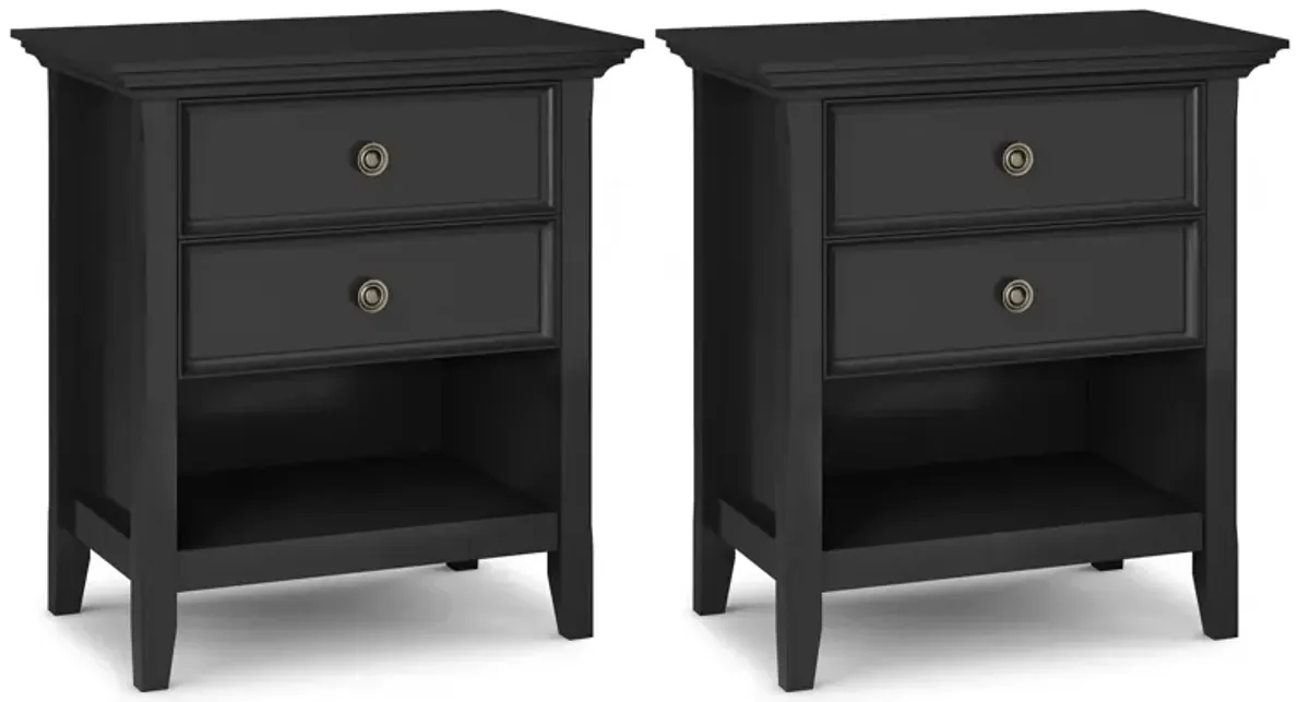 Amherst 24 inch Bedside Table (Set of 2)