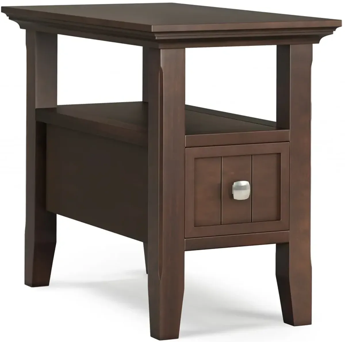 Acadian Narrow Side Table with Drawer