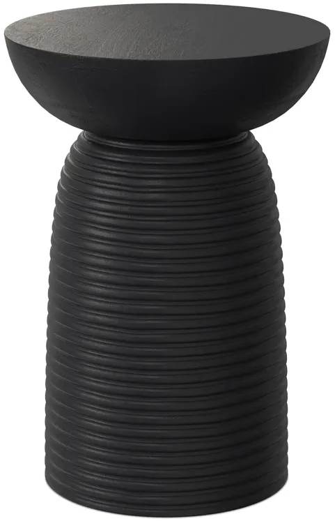 Boyd 13 inch Ribbed Accent Table
