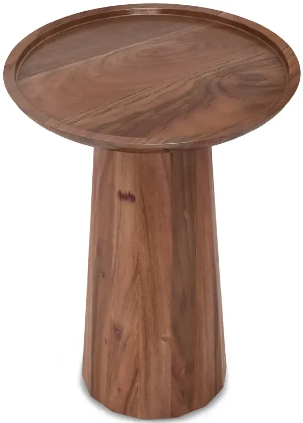 Dayton Wooden Accent Table in Mango