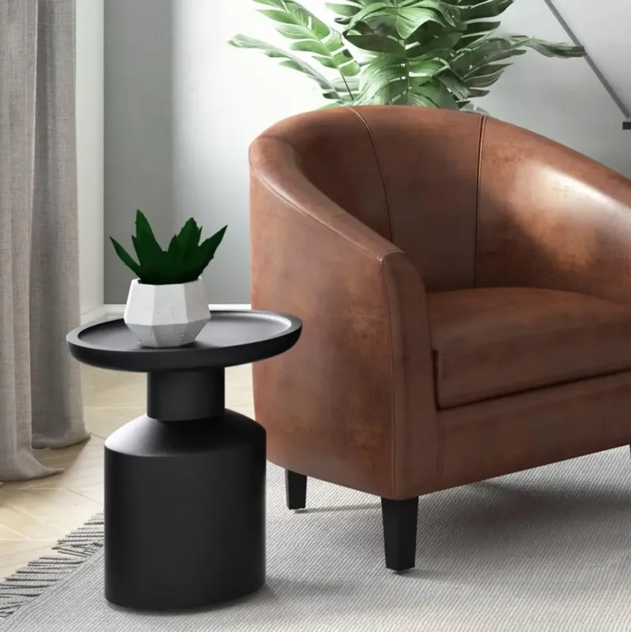 Haynes Wooden Accent Table In Mango Simpli Home | Furniture.com