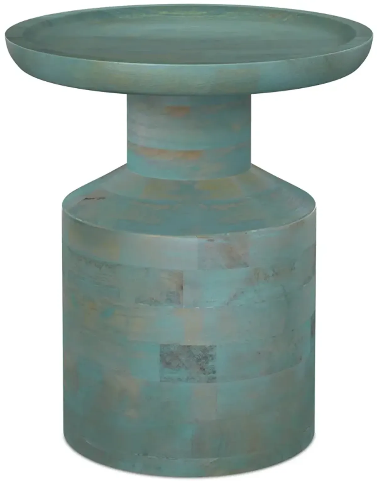 Haynes Wooden Accent Table in Mango