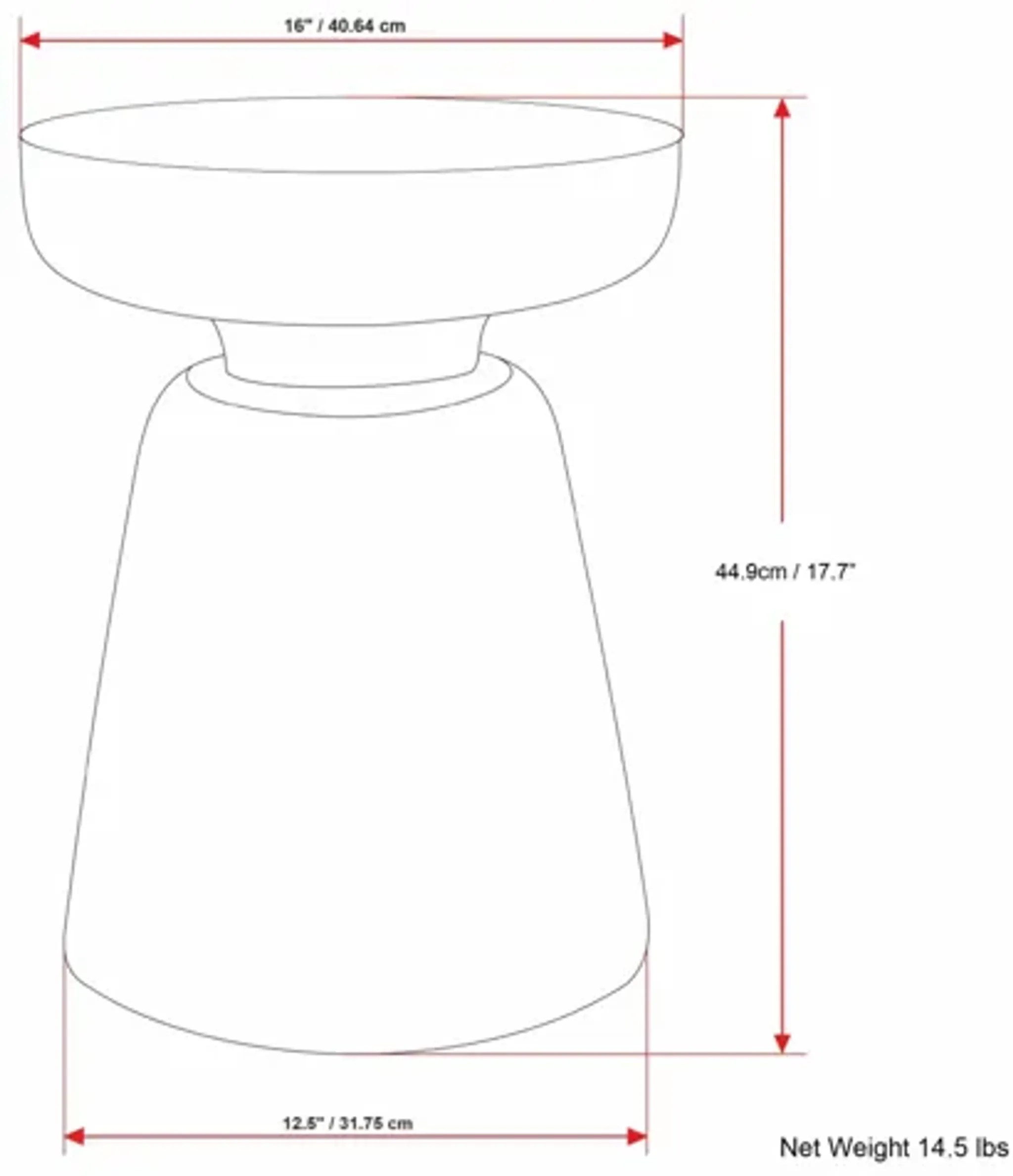 Robbie Accent Table In Mango Simpli Home | Furniture.com