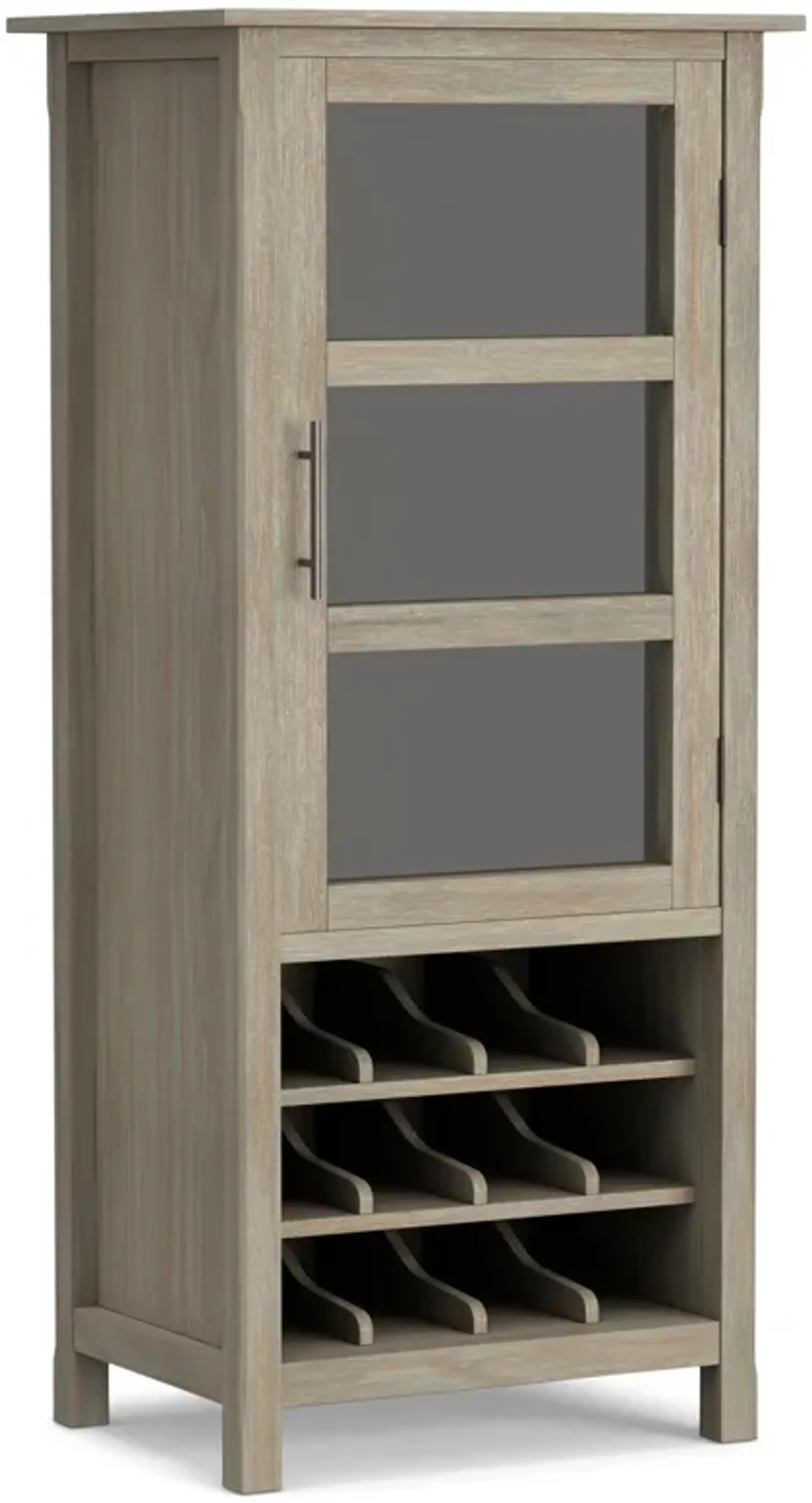 Avalon Wine Rack Simpli Home | Furniture.com