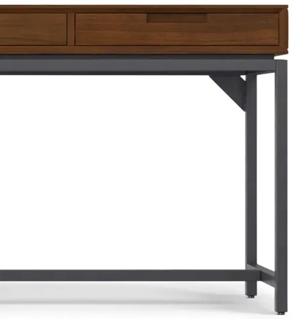 Banting Mid Century Wide Desk in Walnut