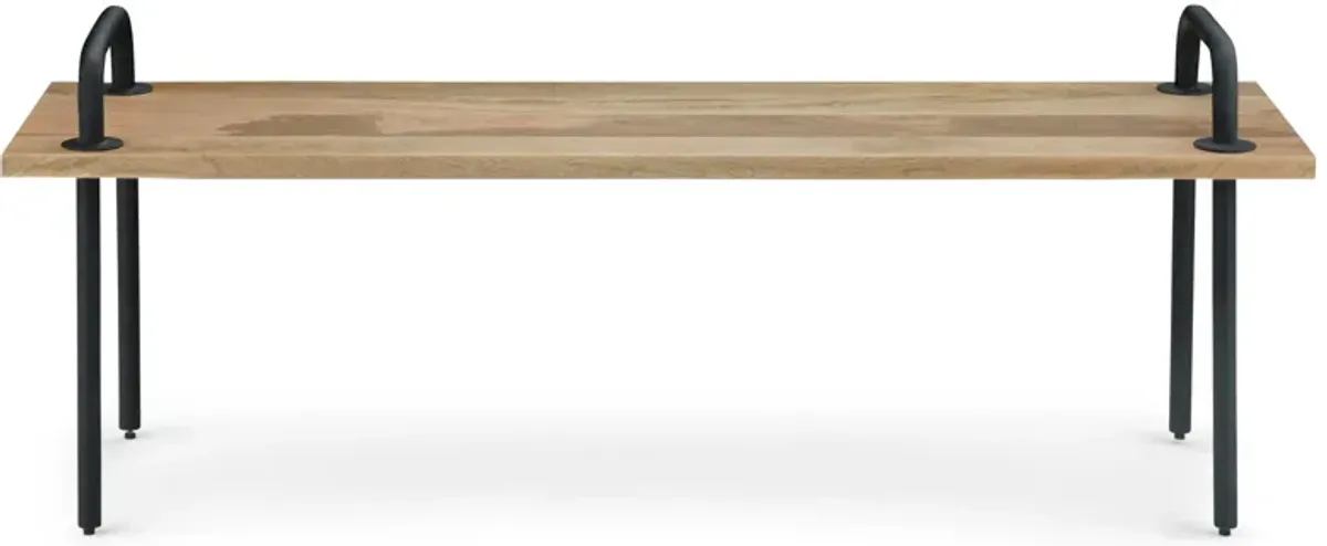 Berkeley Entryway Bench in Mango