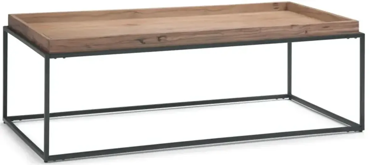 Carter Tray Top Coffee Table in Acacia