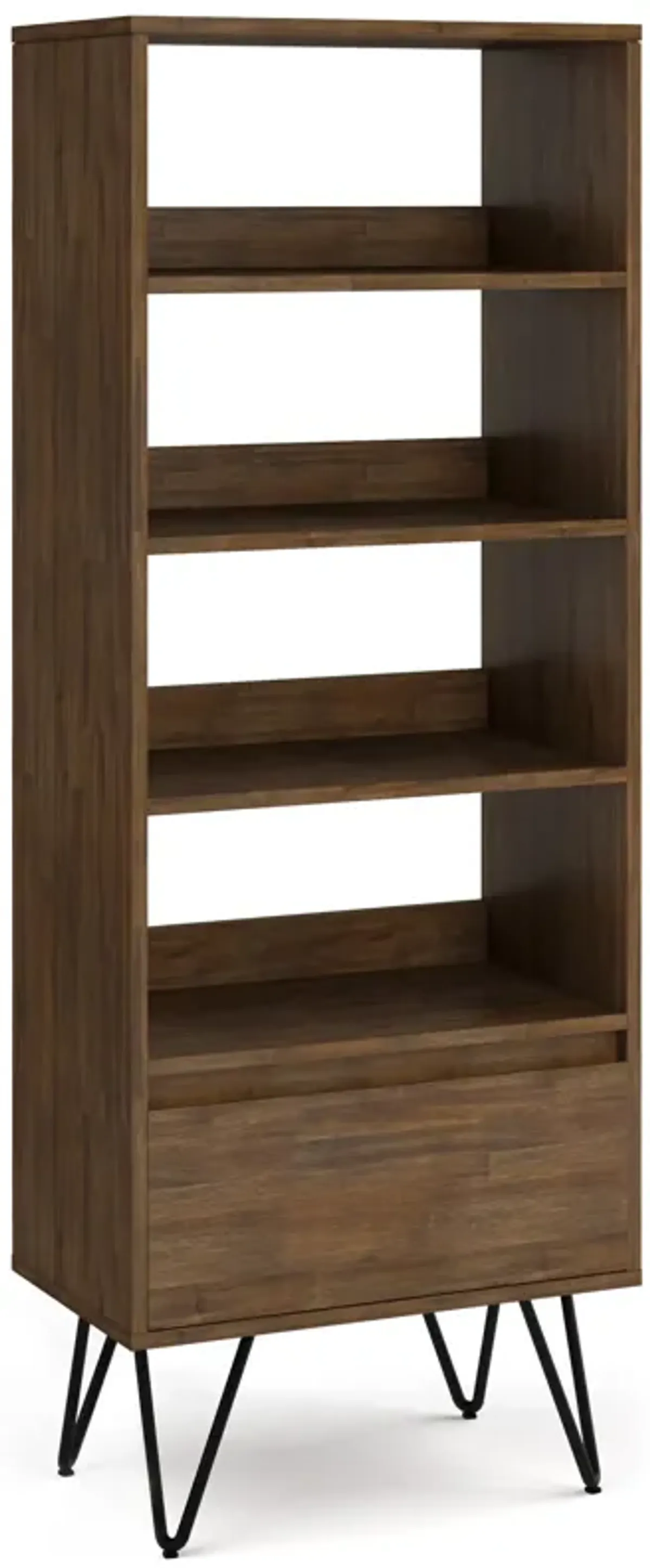 Chase Tall Bookcase in Acacia