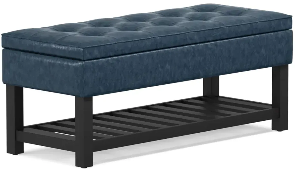Cosmopolitan Ottoman Bench in Vegan Leather