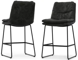 Distressed Charcoal Grey color