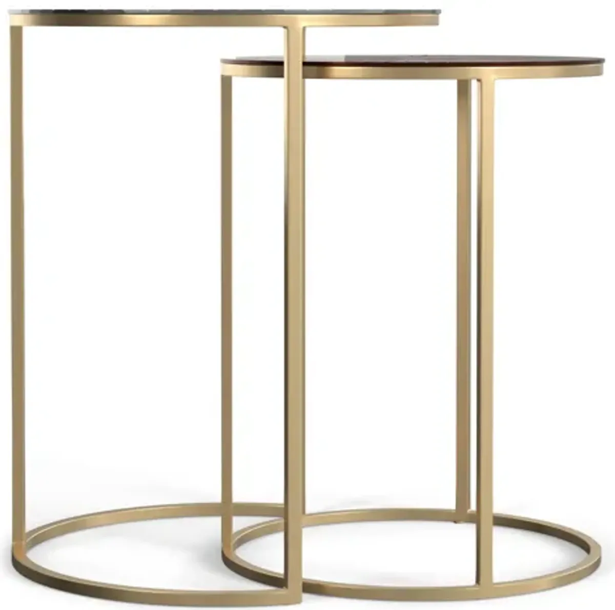 Drake 2 Pc Nesting Table
