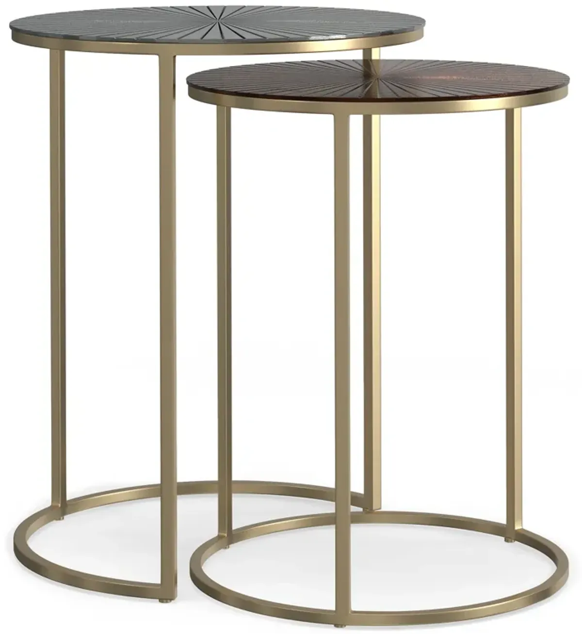 Drake 2 Pc Nesting Table
