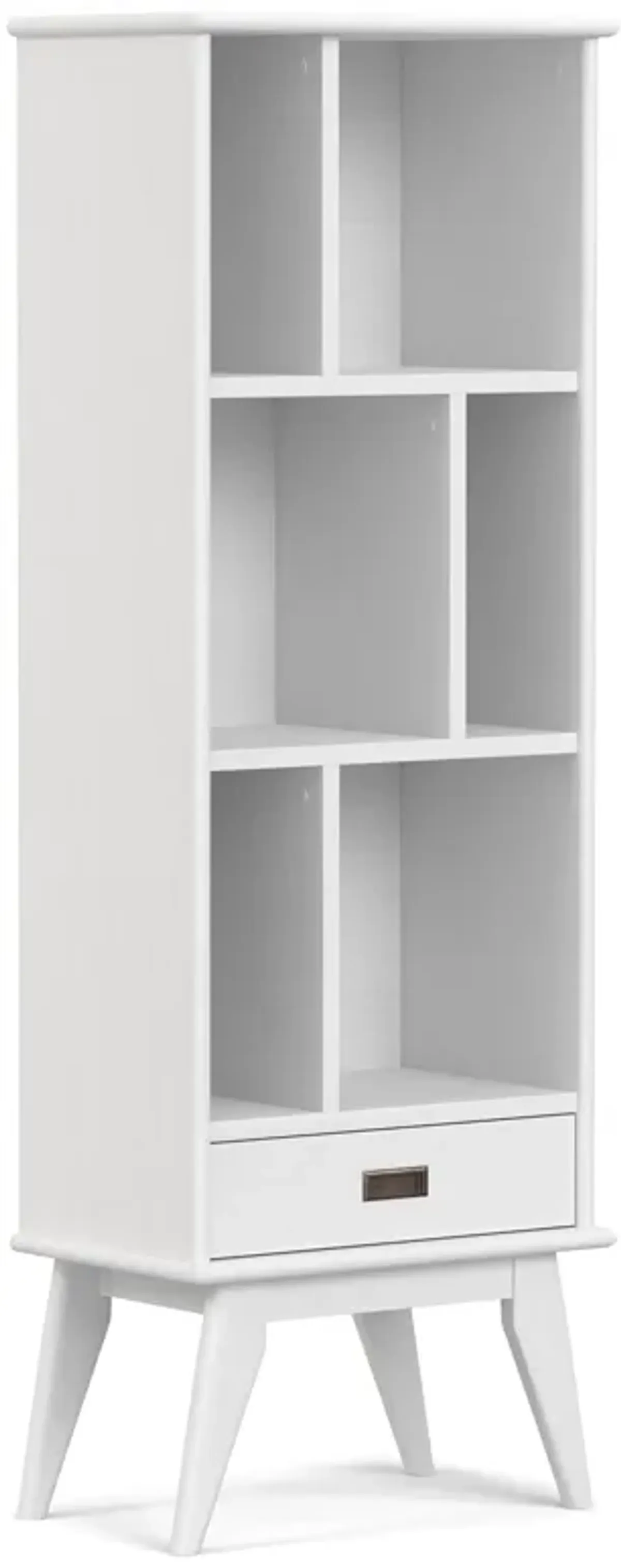 Draper Bookcase in White
