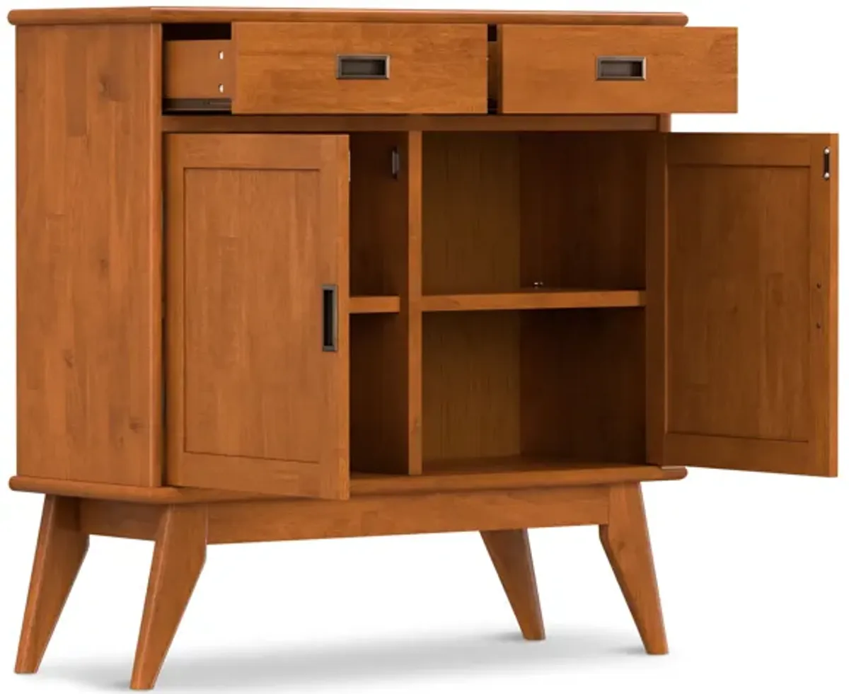 Draper Mid Century Entryway Storage Cabinet