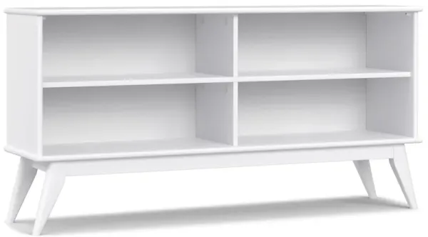 Draper Mid Century Low Bookcase