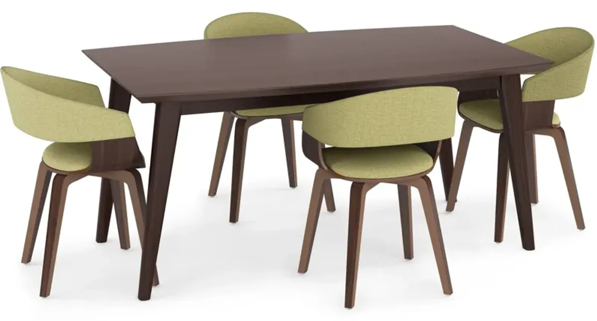 Lowell / Draper 5 Pc Dining Set