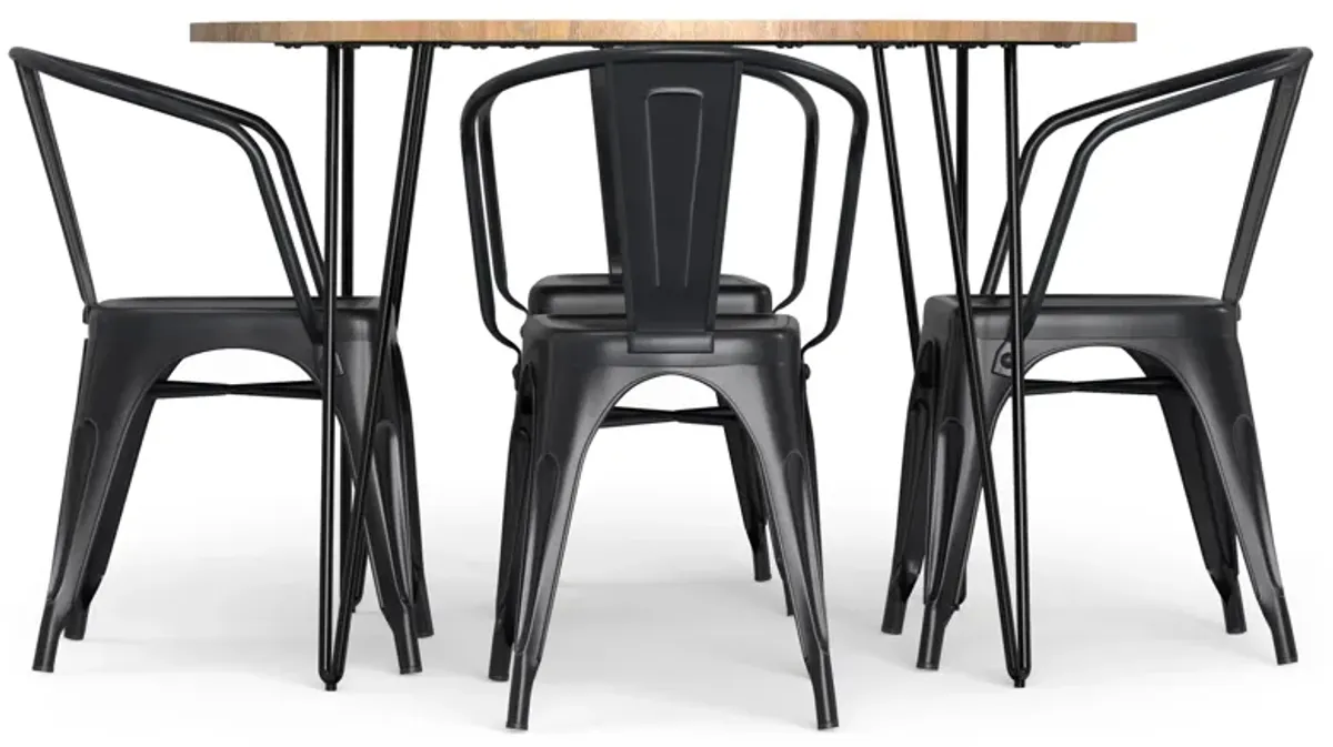 Larkin / Hunter 5 Pc Dining Set