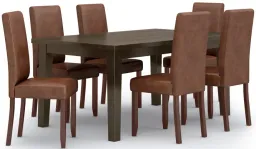 Distressed Saddle Brown color