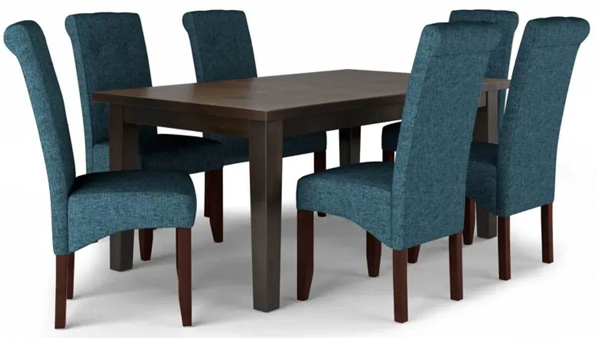 Cosmopolitan / Eastwood 7 Pc Dining Set