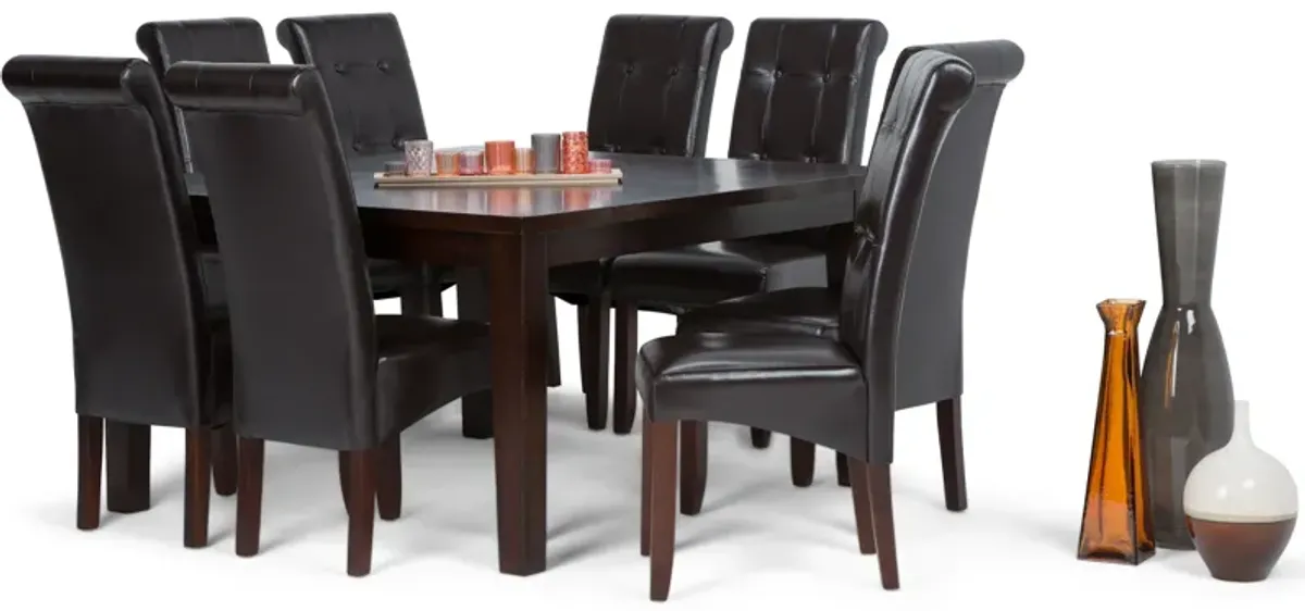 Cosmopolitan / Eastwood 9 Pc Dining Set