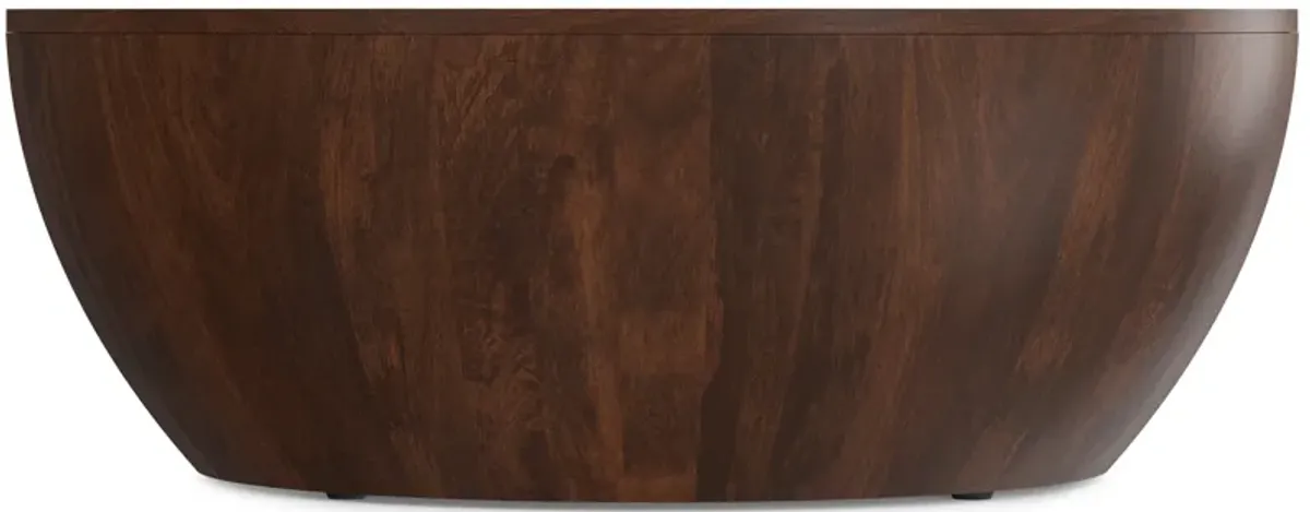 Elmbrook Drum Coffee Table in Mango