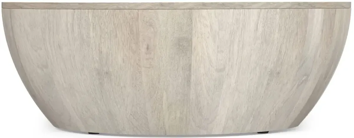 Elmbrook Drum Coffee Table in Mango