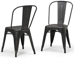 Distressed Black and Copper color