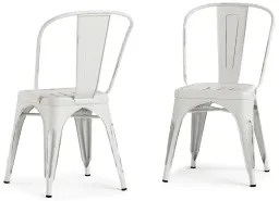 Distressed White color