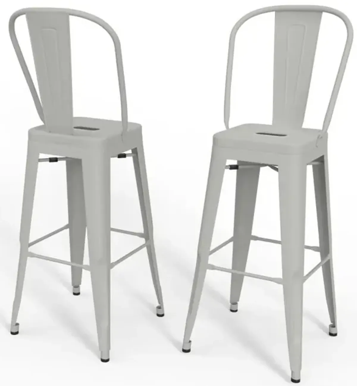Fletcher 30 inch Metal Bar Stool (Set of 2)