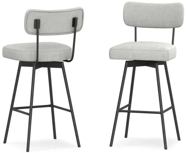Giselle Swivel Bar Stool (Set of 2)
