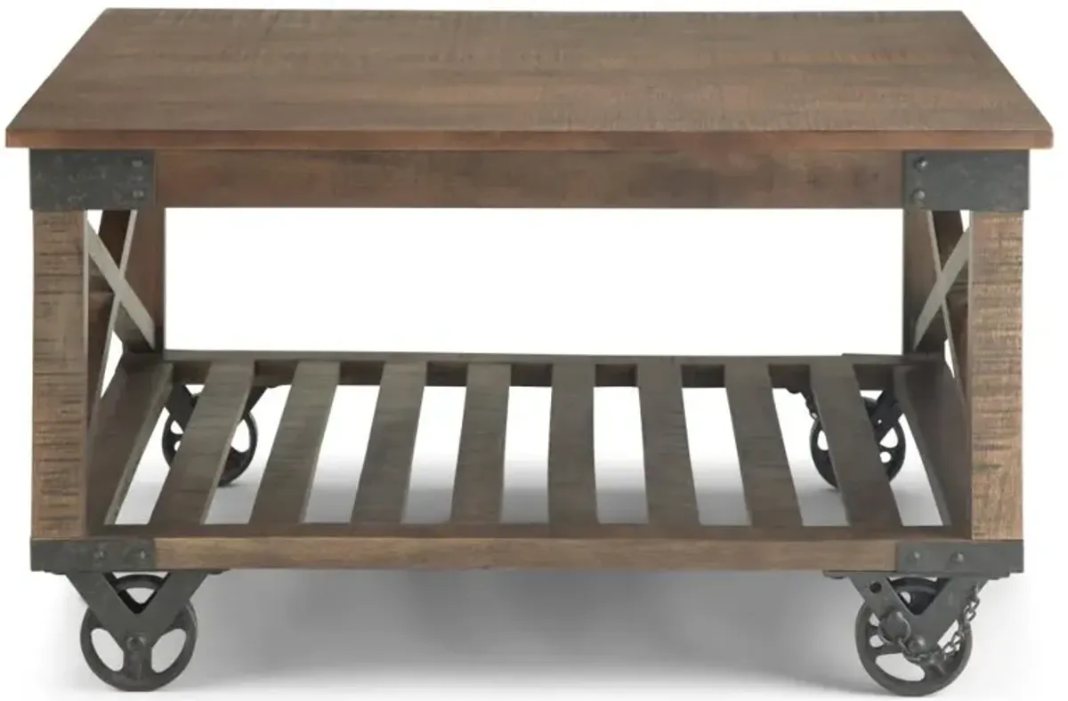 Harding Square Coffee Table in Mango