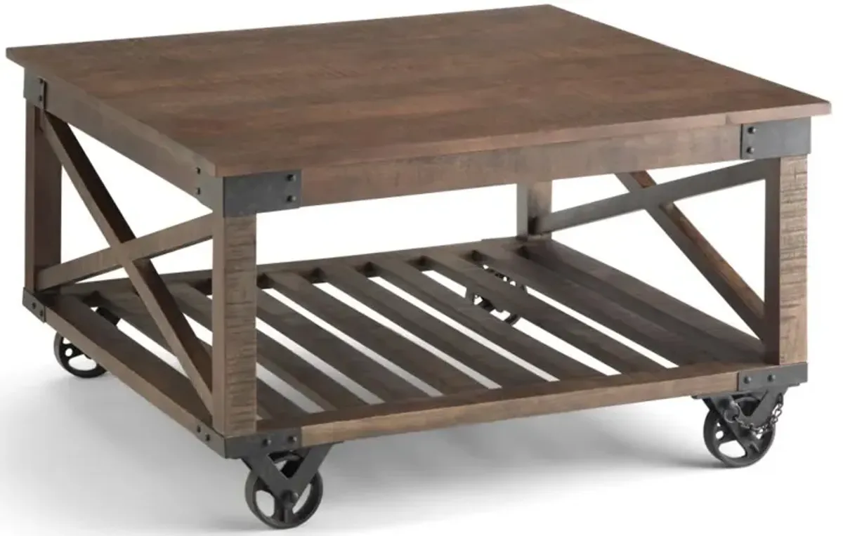 Harding Square Coffee Table in Mango