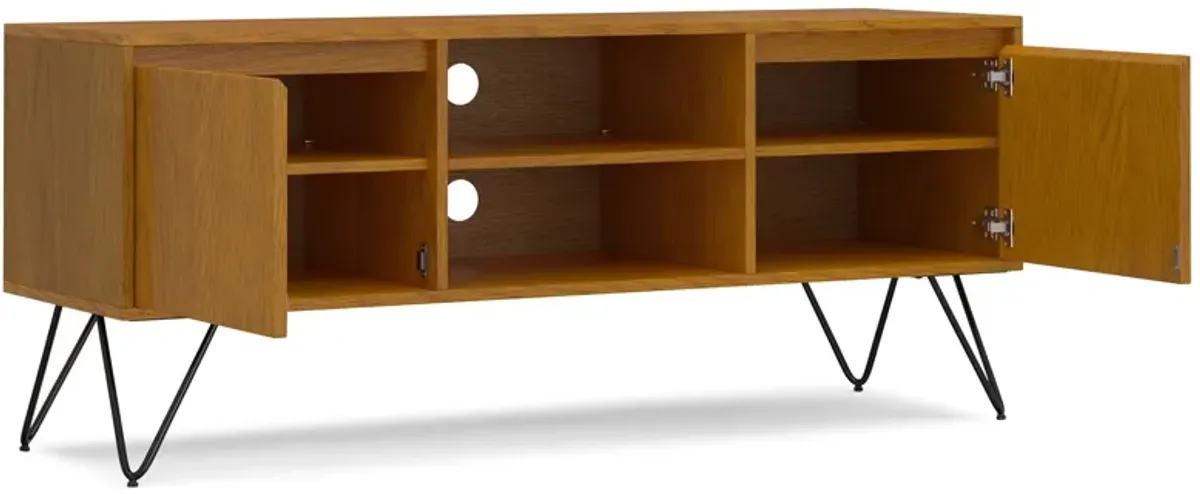 Hunter TV Media Stand in Oak