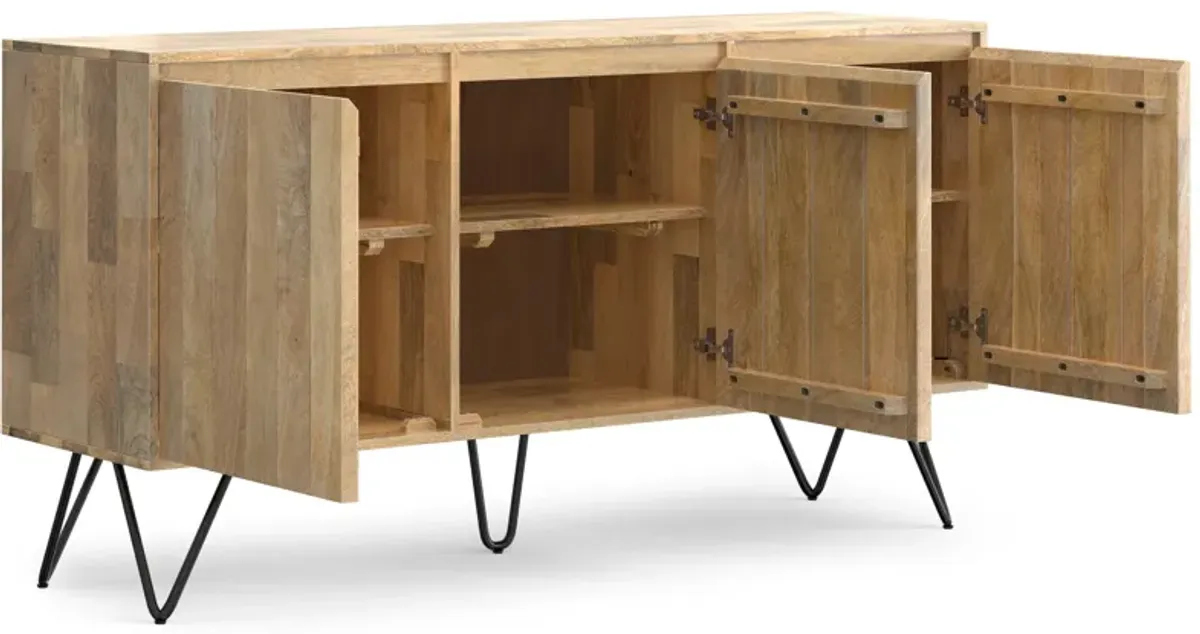 Hunter 3 Door Sideboard Buffet in Mango