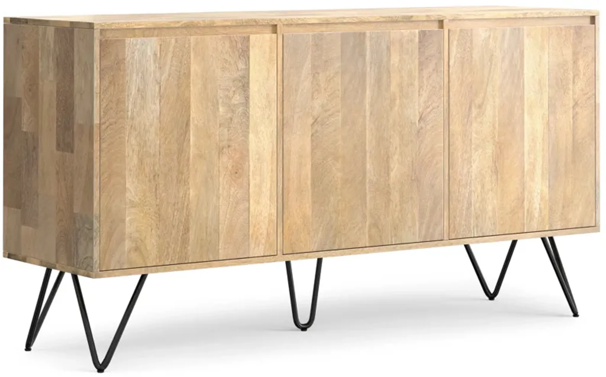 Hunter 3 Door Sideboard Buffet In Mango Simpli Home | Furniture.com