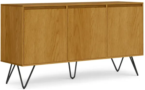 Hunter 3 Door Sideboard Buffet in Oak