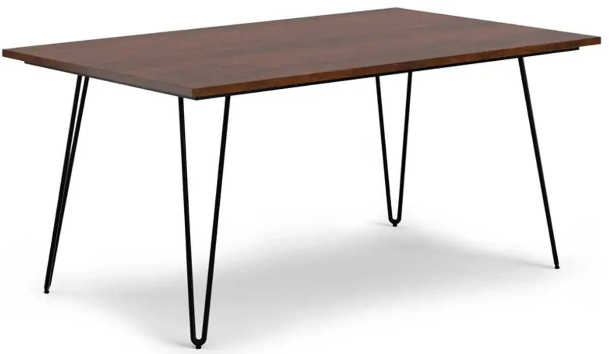 Hunter Dining Table in Umber Brown
