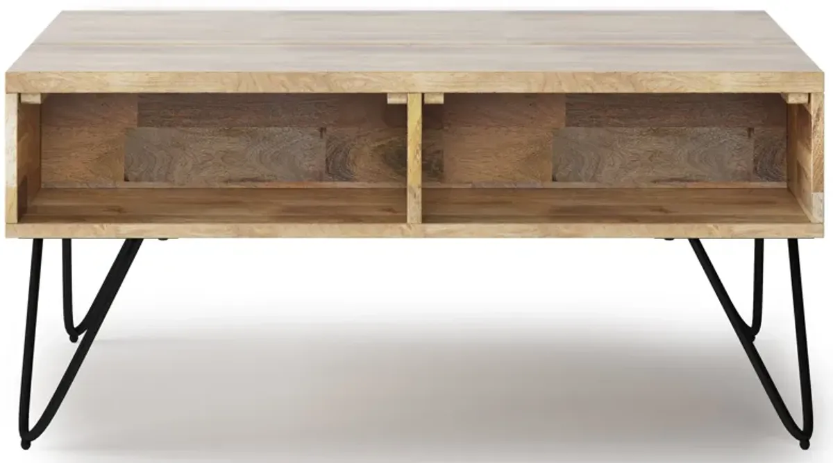 Hunter Small Lift Top Coffee Table in Mango