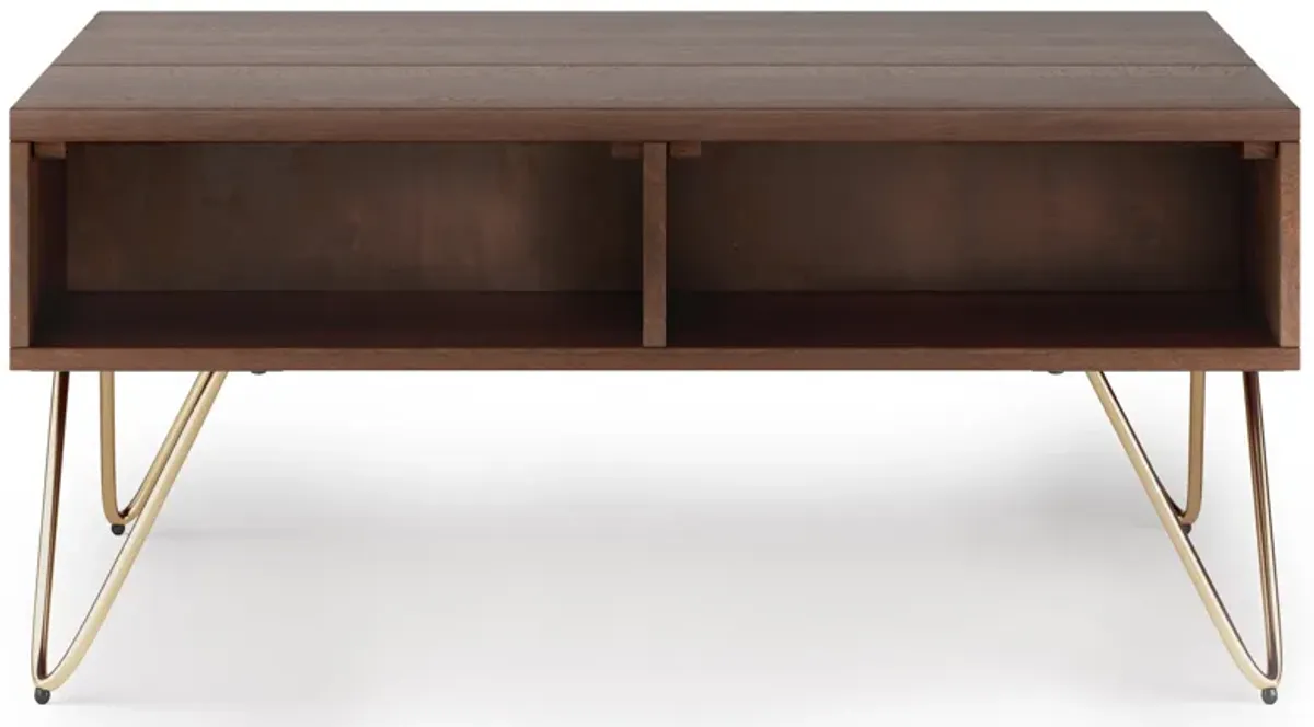 Hunter Small Lift Top Coffee Table in Mango