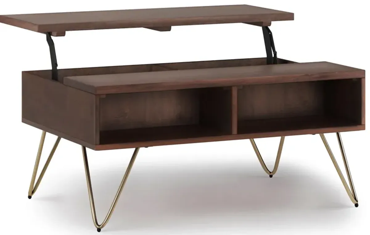 Hunter Small Lift Top Coffee Table in Mango