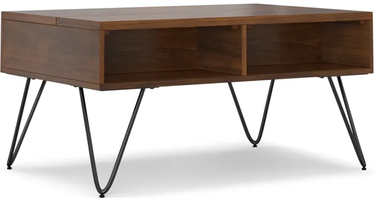 Hunter Small Lift Top Coffee Table in Walnut