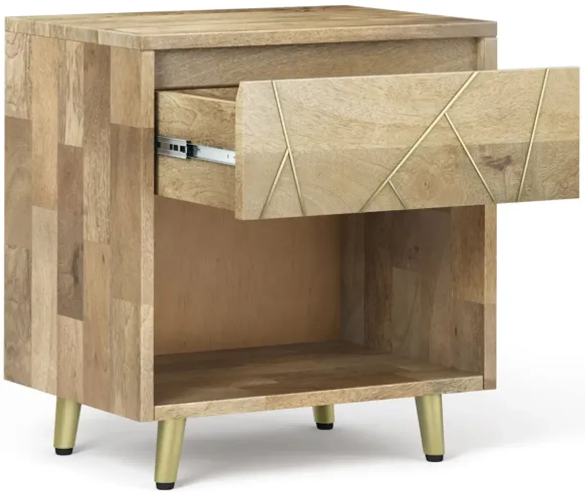 Jager Bedside Table in Mango