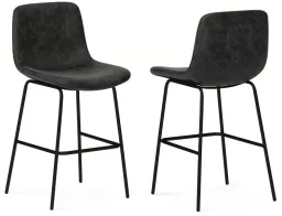 Distressed Charcoal Grey color