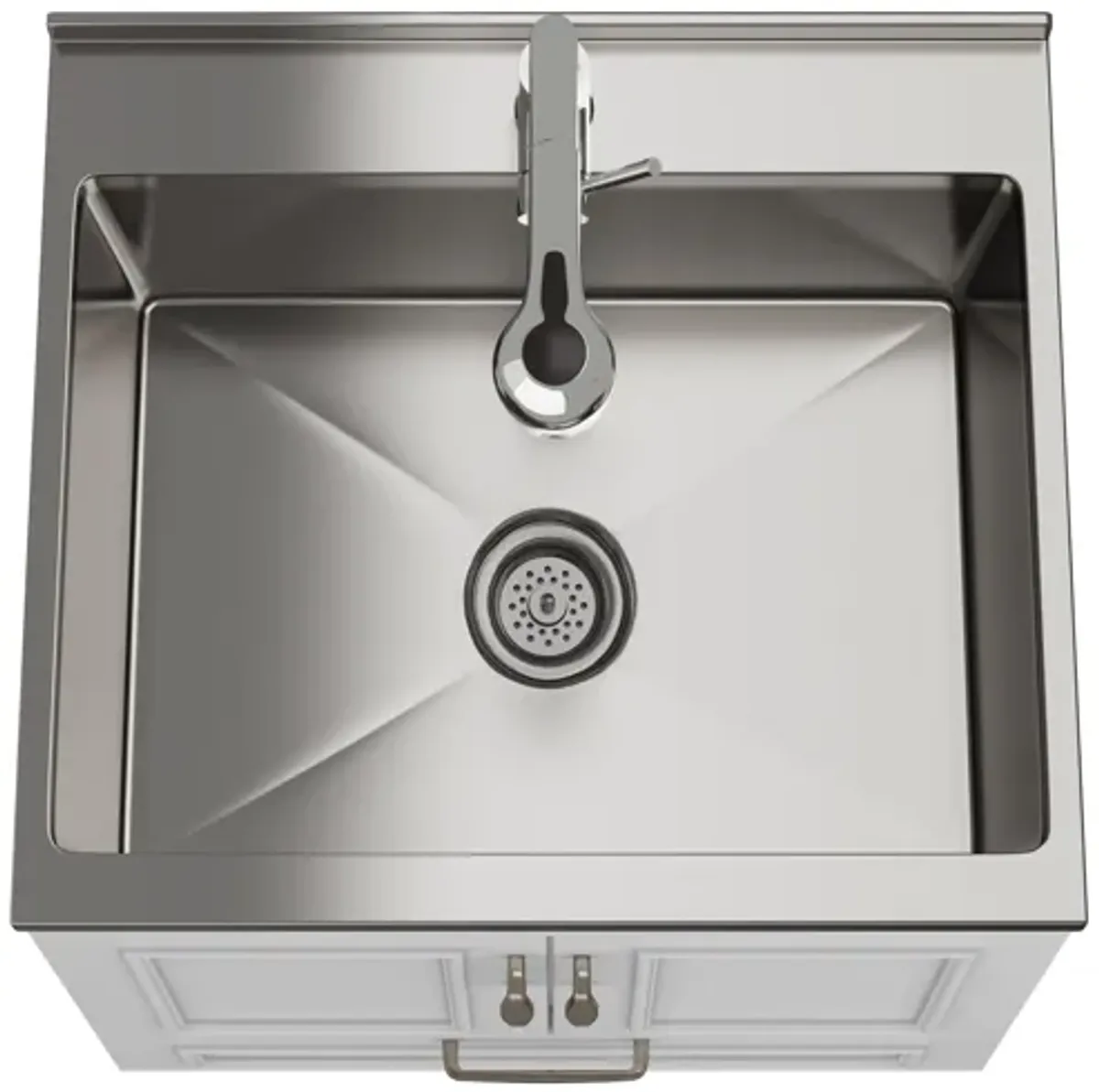 Cardinal All-In-One 24 inch Utility Sink and Cabinet