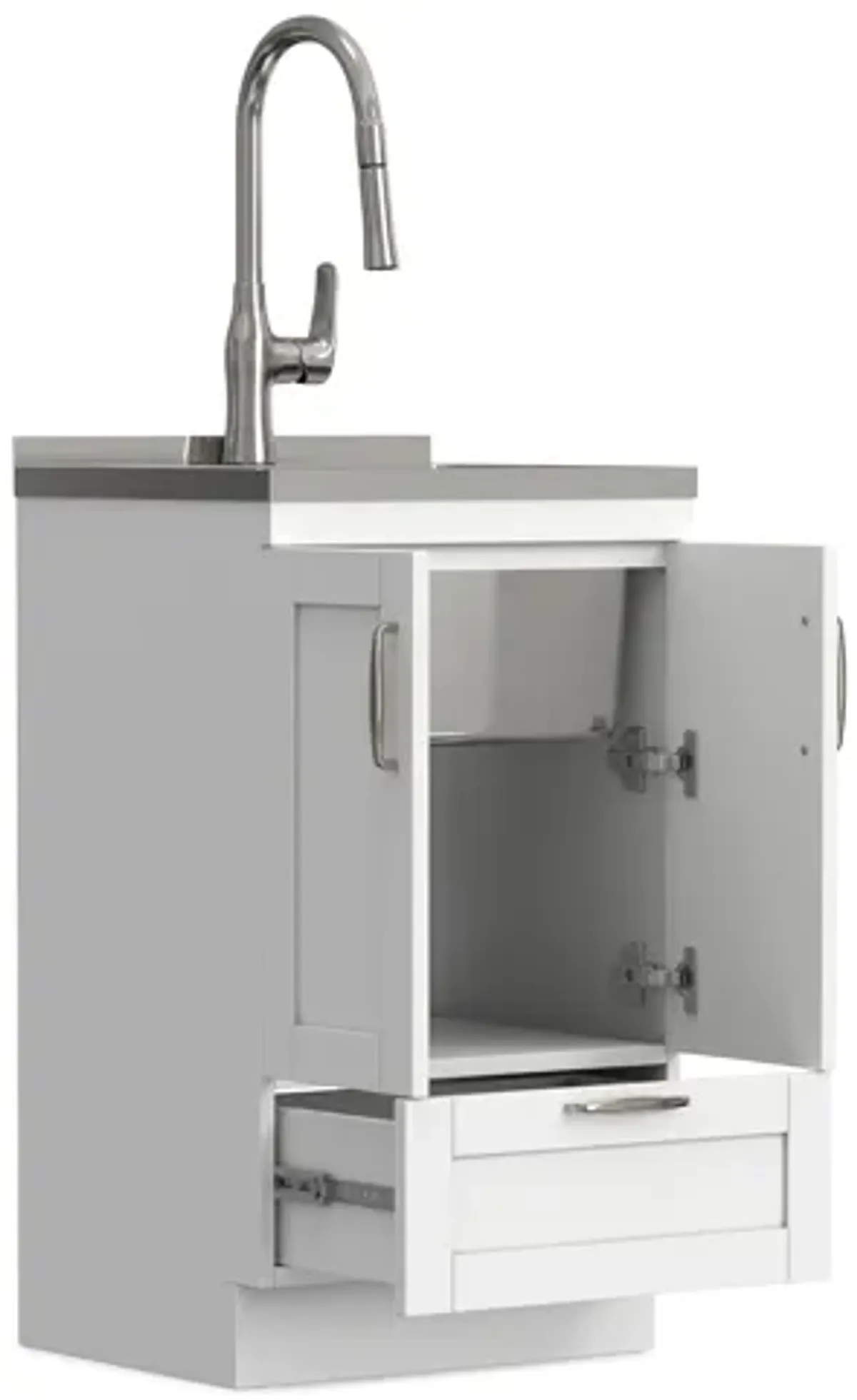 Reed All-In-One 20-inch Laundry Utility Sink and Cabinet