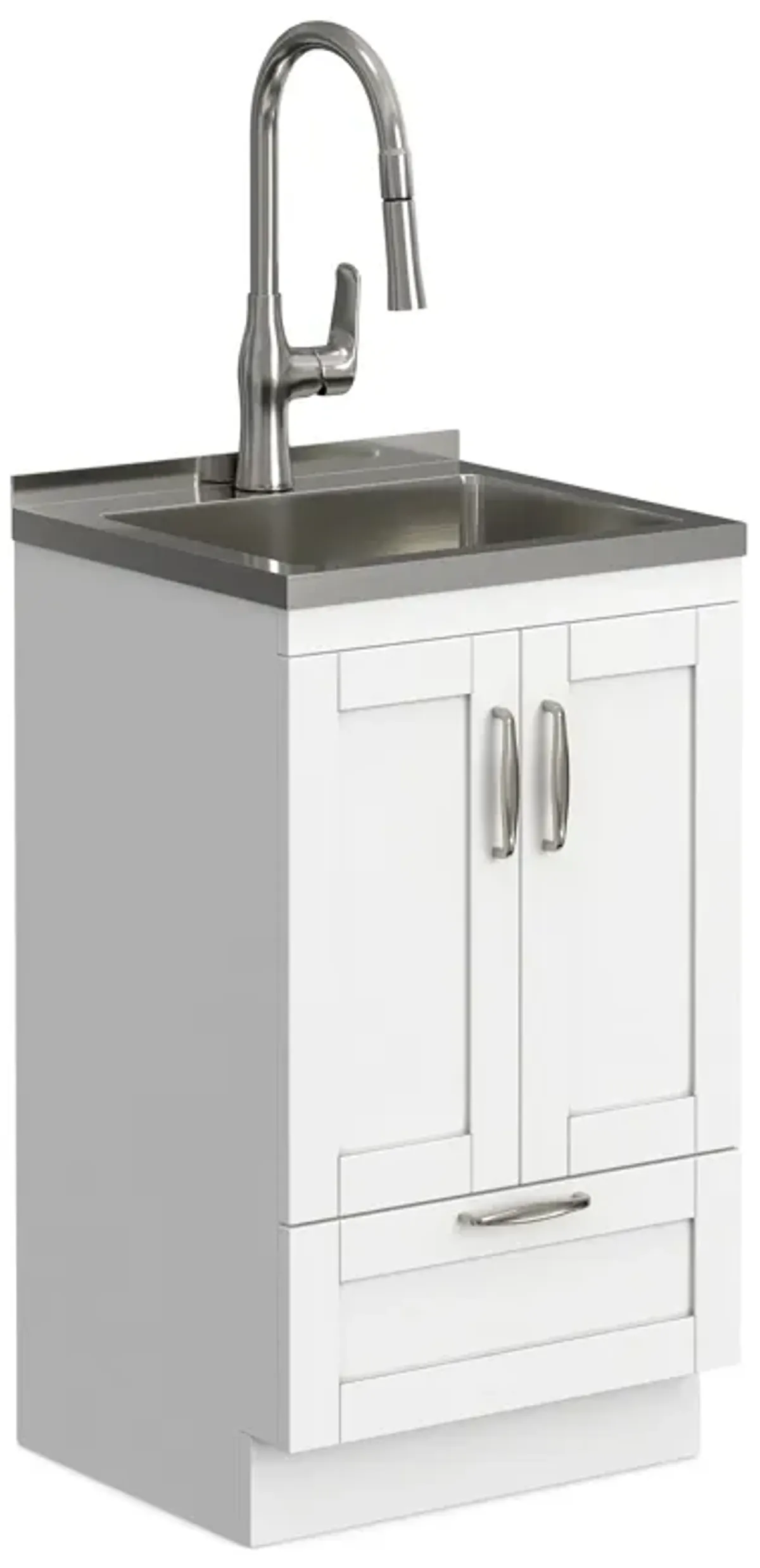 Reed All-In-One 20-inch Laundry Utility Sink and Cabinet