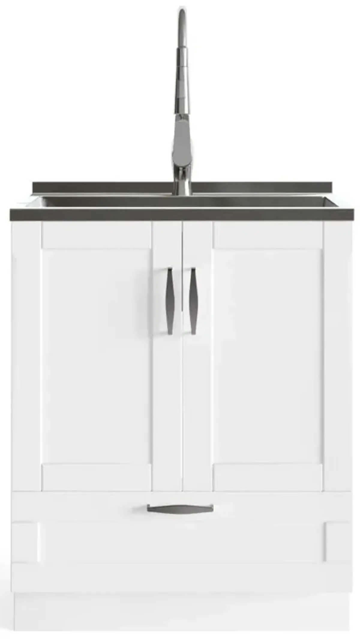 Reed All-In-One 28 inch Laundry Utility Sink and Cabinet