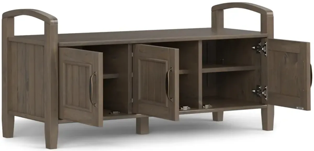 Lev Entryway Storage Bench