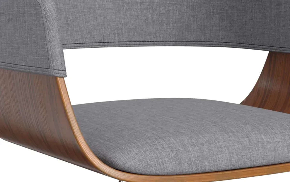 Lowell Bar Stool in Linen Style Fabric